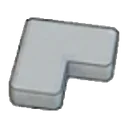 Concrete border (corner)