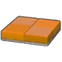 Flat brick roof