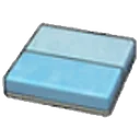 Flat stone roof