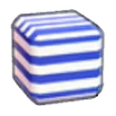 Horizontal-stripe print