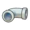 Iron pipe (horizontal curve)