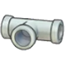 Iron pipe (horizontal T)