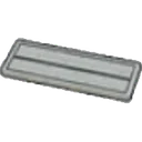 Iron scaffold plank