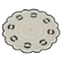 Lace rug