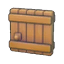 Large wooden door