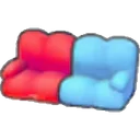 Pop art sofa