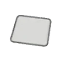 Small square rug