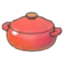 Stylish cooking pot