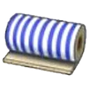 Vertical-stripe print (wallpaper)