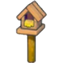 Wooden birdhouse