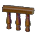 Wooden handrail