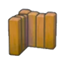 Wooden siding (Corner)