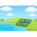 Seaside tall grass