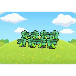 Fresh veggie field