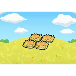 Yellow tall grass