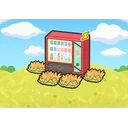 Overgrowth vending machine