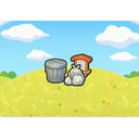 Trash collection site