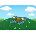 Flower Garden Stump Stage
