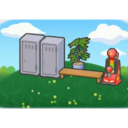 Refreshing locker room