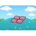 Pink tall grass
