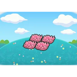 Pink tall grass