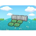 Concrete pipe secret base
