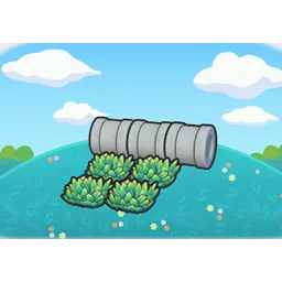 Concrete pipe secret base