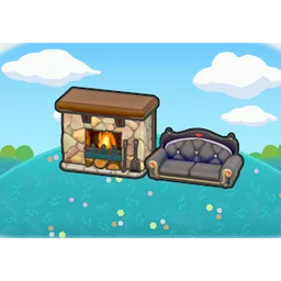 Fireplace nap spot