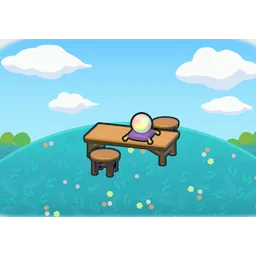 Fortune-teller's table