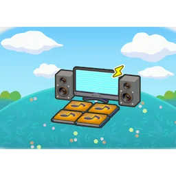 Rhythmic living room