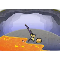 Magma fishing spot