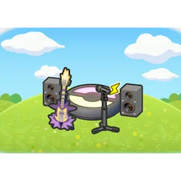 Amped rock stage