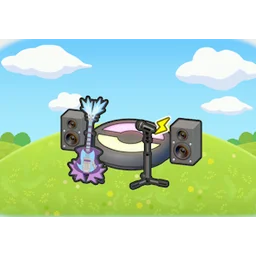 Low-key rock stage