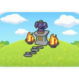 Malicious knight's shrine