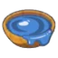 Blue paint