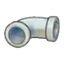 Iron pipe (horizontal curve)