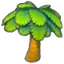 Large palm tree