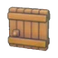 Large wooden door