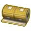 Stylish gold wall (wallpaper)