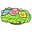 Wall-mounted flowers