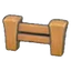 Wooden fencing
